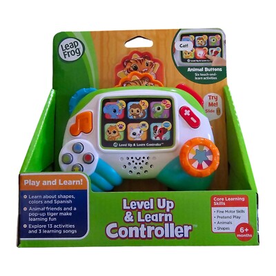 Leap Frog Level Up and Learn Gaming Controller Educational Infant Toy New 