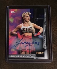 2018 TOPPS WWE WOMEN'S DIVISION LACEY EVANS NXT AUTOGRAPH # 103/199