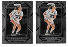 2023 PRIZM WNBA BASKETBALL RACHEL BANHAM #88 LOT OF 2 CARDS,MINNESOTA LYNX