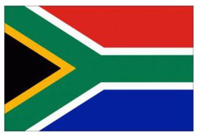 3 Stück Südafrika afrikanische Flagge 5 x 3 Fuß Fußball Cricket Sport Spiel Fan Unterstützung