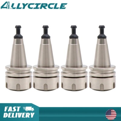 4-Pack ISO30 ER32 50L Tool Holder G2.5 Balanced 30000RPM for CNC Machine