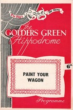 Lerner and Loewe "PAINT YOUR WAGON" Bobby / Sally Ann Howes 1954 London Program