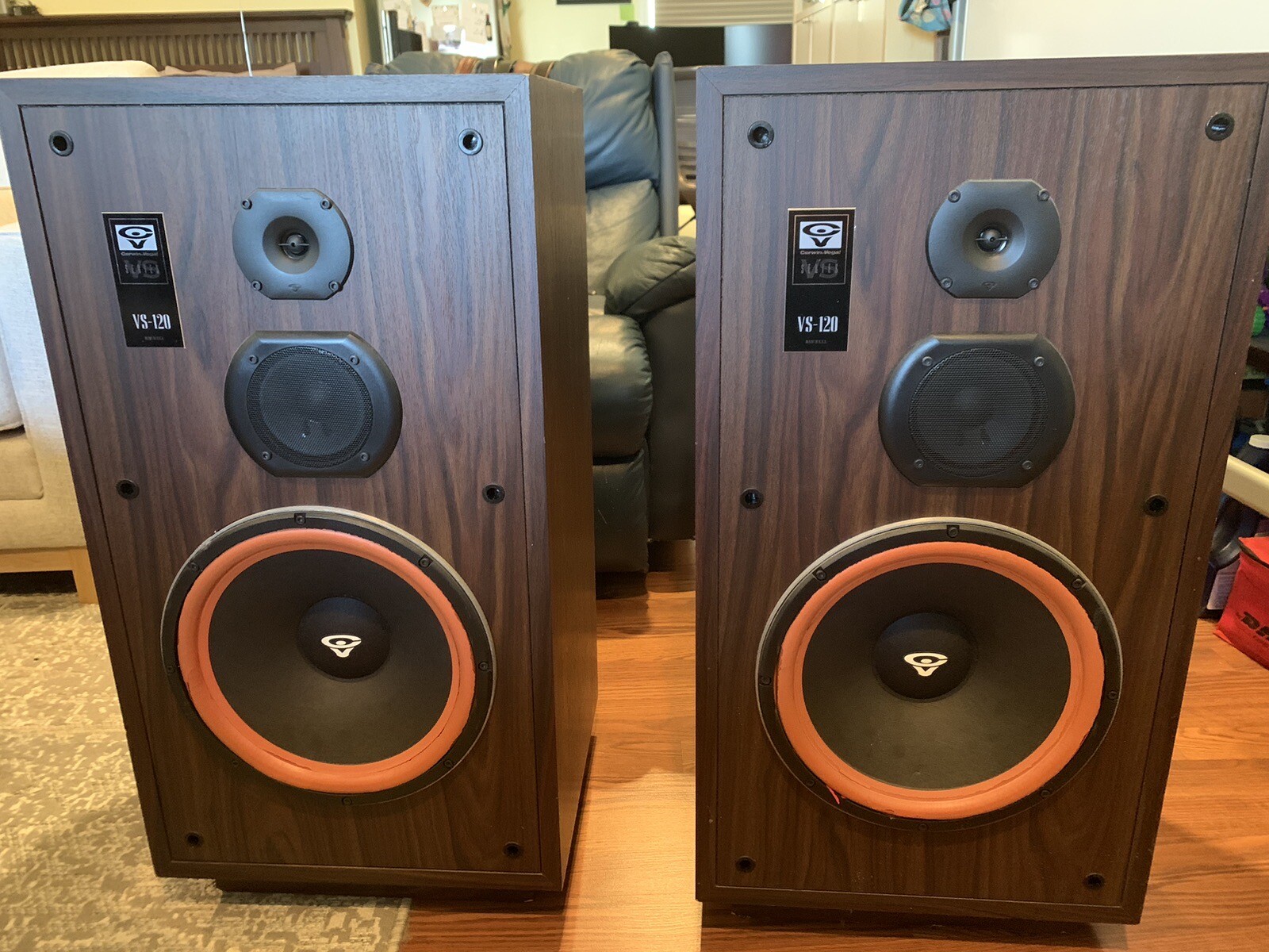 Two 12” Cerwin Vega Subwoofers (Home Speakers) eBay