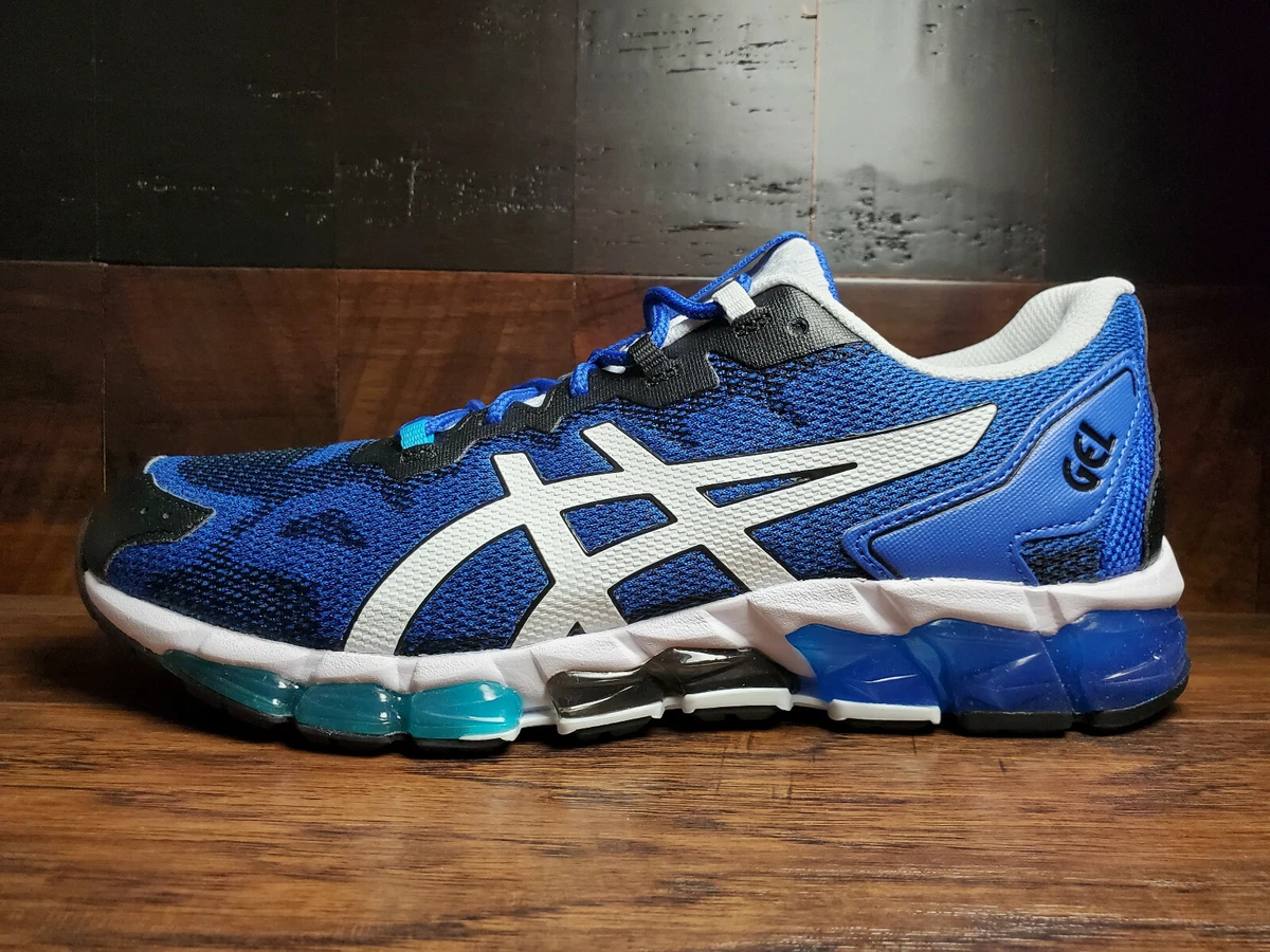 Asics Gel Quantum 360 6 Black Asic Blue 1201A062 002 Mens Running 8 13