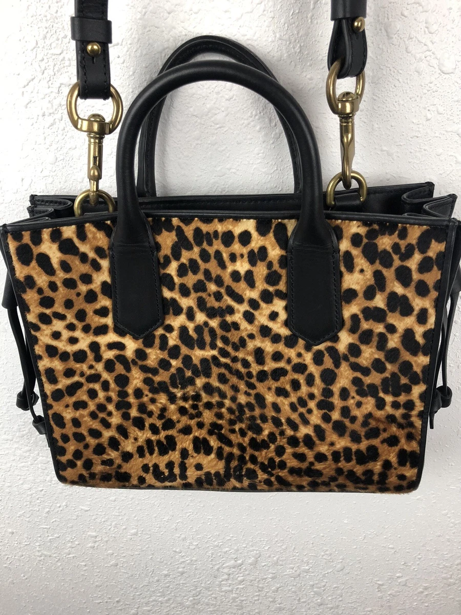 J crew online leopard bag
