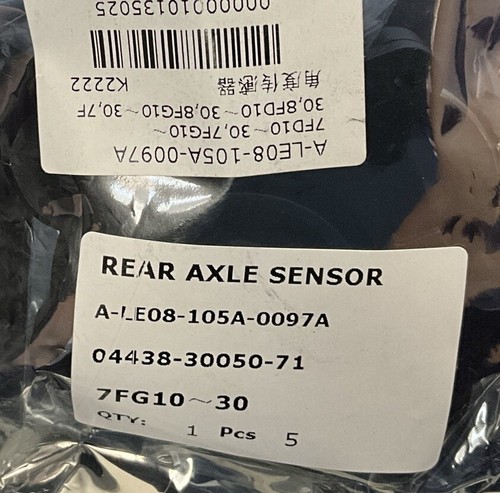 04438-30050-71 REAR AXLE SENSOR POTENTIOMETER TOYOTA FORKLIFT PARTS ROTARY - Picture 6 of 9