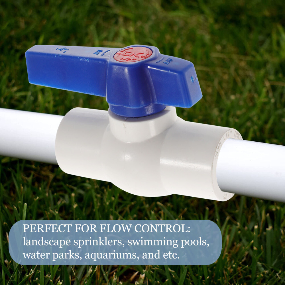 5 Pcs Water Pipe Valve Pvc Garden Hose Valves for Cold Lines eBay