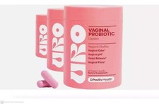 URO Vaginal Probiotics for Women pH Balance w/ Prebiotics Lactobacillus 60 Count