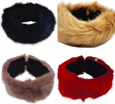 Colli in eco pelliccia Stole per maglie e cappotti confezione K.90378