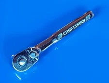 Craftsman 1/4" 72 Tooth Ratchet - Quick Release - Polished Chrome  CMMT81747