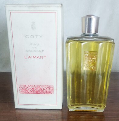 Vintage 70er Jahre. Eau De Côlogne L'Aimant de Coty 60 ml. Box. Voll. Sehr guter Zustand