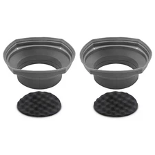 Recoil SPB69 Foldable Silicone 6X9” Car Speaker Baffle Kits with Egg Crate Foam