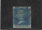 GREAT BRITAIN n° 27 2d. blue pl.15