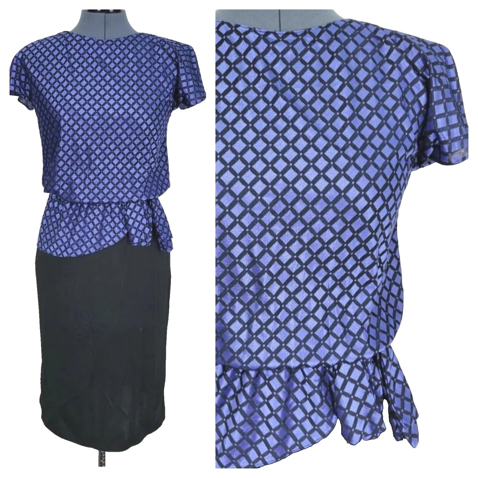 Secretary/Geek Juniors 1980s Vintage Dresses for Women