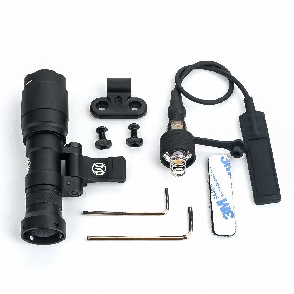 WADSN Tactical M340A LED Scout Flashlight Light Picatinny For M