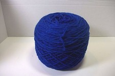 acrylic worsted wt 4 ply yarn blue 7.8 oz
