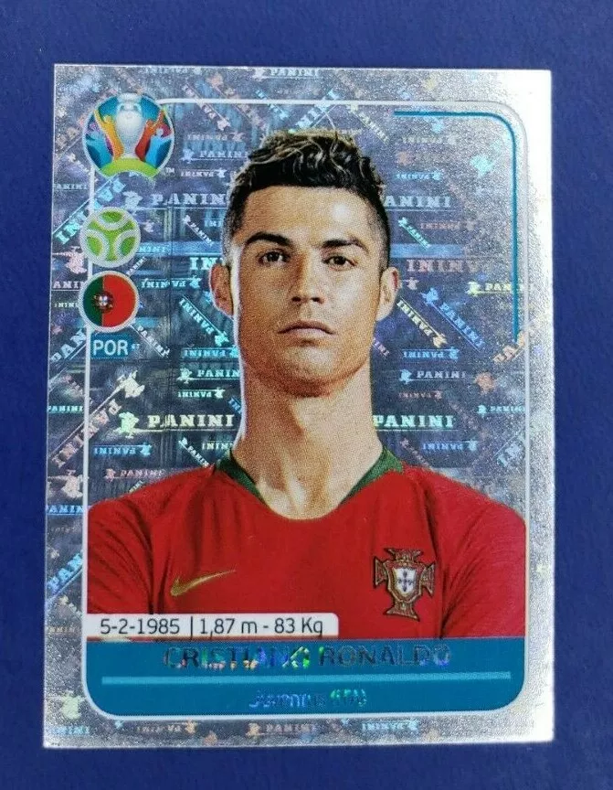 Cristiano Ronaldo sticker Panini futebol 2019 2020 (19-20) #356