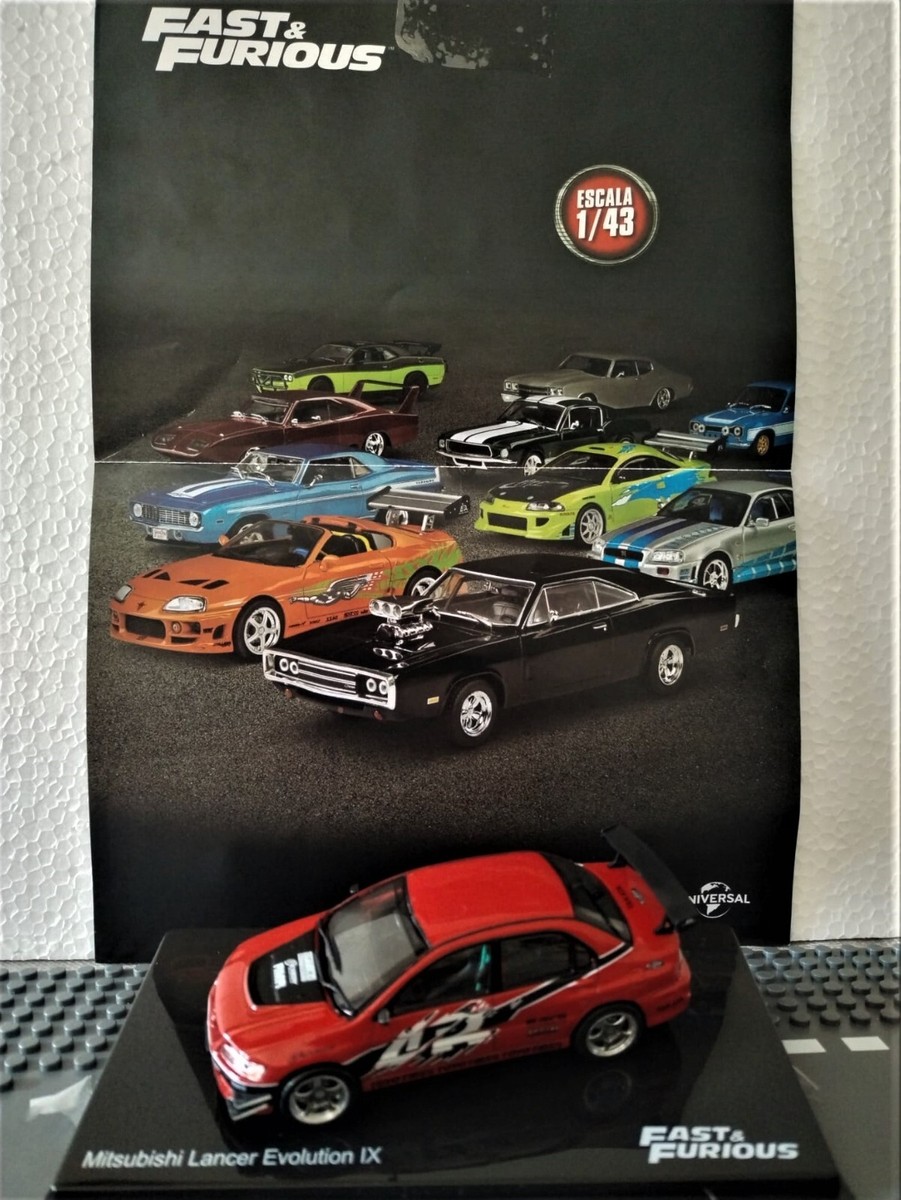 MITSUBISHI LANCER EVOLUTION IX, FAST & FURIOUS, ALTAYA 1:43 | eBay