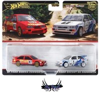 Hot Wheels - Ford Sierra Cosworth 1987 + Escort Rs 1993 2Er Set - 1:64 Neu&Ovp