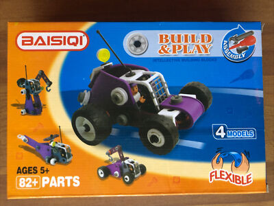 Baisiqi Build And Play Intellective Building Blocks 4 Models