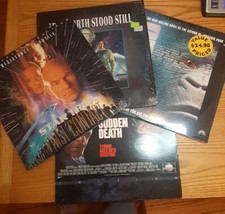Laserdisc Drama / Sci-Fi Movie Lot of 4. Includes Star Trek