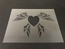 Heart 3 Stencil 10mm or 7mm Thick, Hearts, Love, Valentines Day, Roses