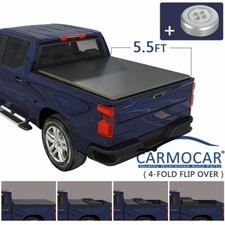 4-fold Tonneau Cover 5.5ft Short Bed Fits 2004-2015 Nissan Titan