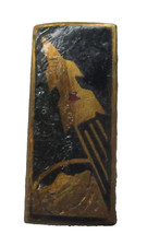 Vintage sowjetische UdSSR Metall Abzeichen ein Raumflug