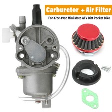Carburettor Carburetor Carb W/ Air Filter 43cc 47cc 49cc Mini Moto ATV Dirt Bike