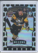 2020-21 UD ALLURE 1917 SHIELD BASE PARALLEL SIDNEY CROSBY /17 PENGUINS