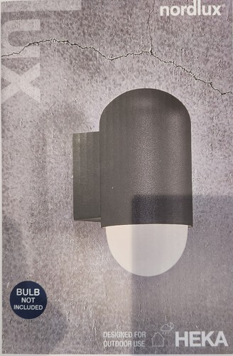 GREY Nordlux Heka wall light. European branded light Brand new 4 available. - Picture 3 of 4