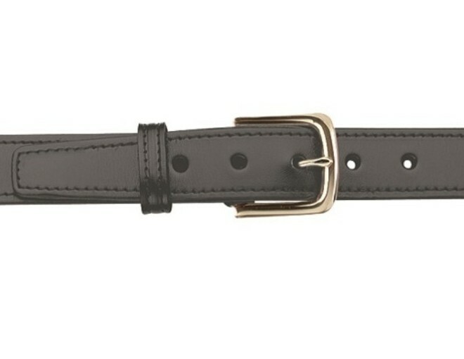 Gould & Goodrich mens Black 1 1/4 inch Shooter's dress gun Belt size sz