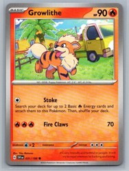 Growlithe 031/198 Scarlet & Violet Base Set Common