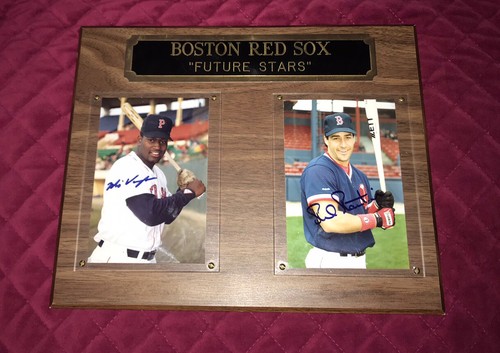 Rookie Mo Vaughn autograph Plaque - Picture 5 of 6