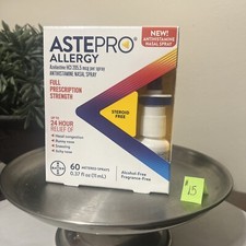 Astepro Allergy Antihistamine Nasal Spray Runny Nose Ex12/24