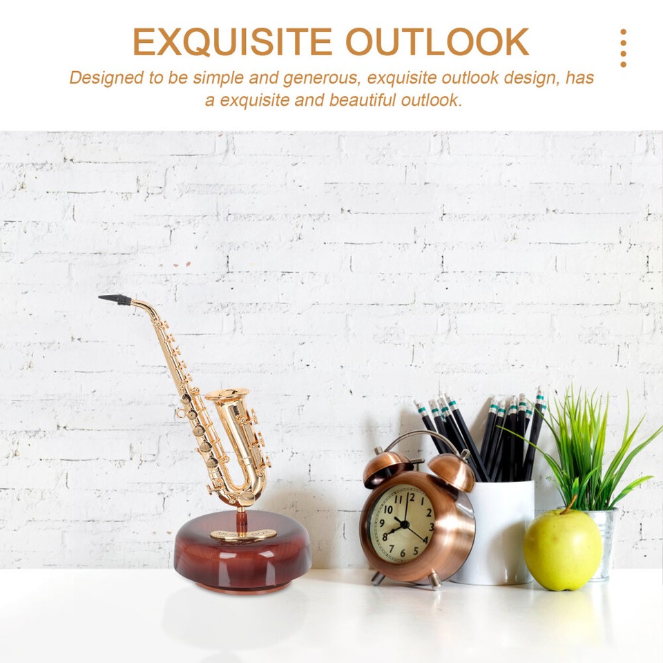 Toy Instruments Saxophone Music Box Trustworthy Affordable Child Office