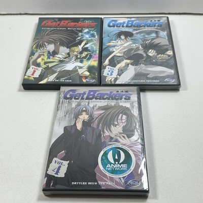 Get Backers DVD Lot Volumes 1 3 & 4 Anime
