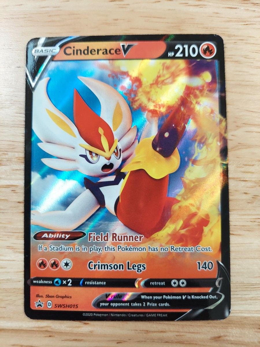 cinderace pokemon card price eBay Auction Item 154476555031 TCG Cards 2020 Sword & Shield this attack does that much more damage Cinderace V 178/192 Full Art