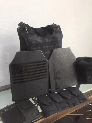 SFA AR600 Rifle Plates lll+ Body Armor 10x12 BULLETPROOF Bulletproof Vest 3+ USA