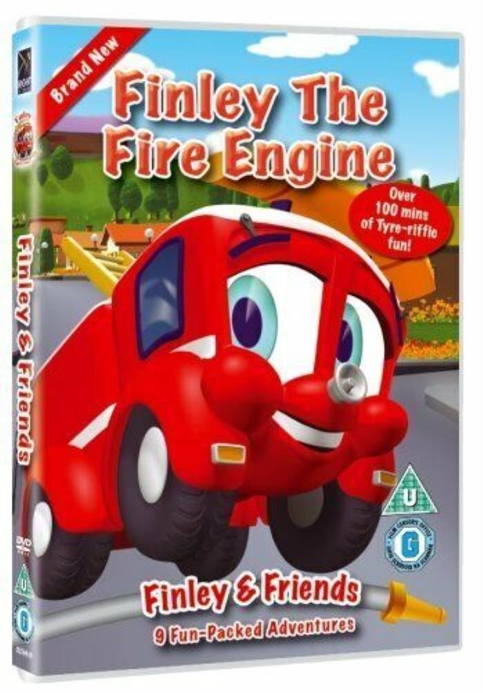 Finley the Fire Engine DVD FREE SHIPPING