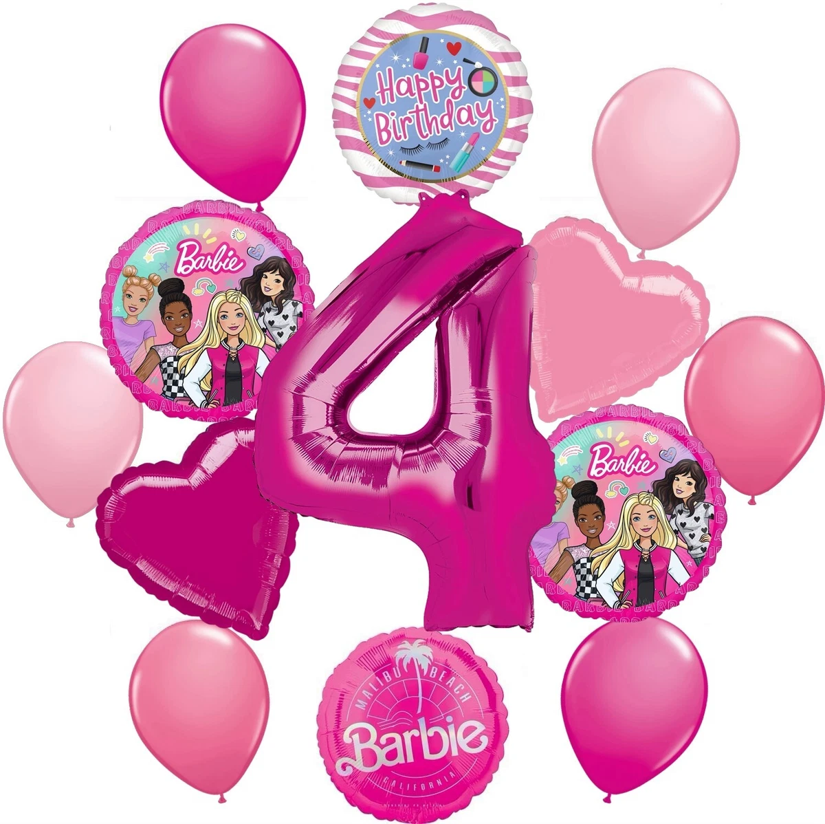 Barbie cheap birthday balloons