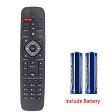 New Remote For All Philips LCD LED Smart TV Netflix Vudu-- with Battery     