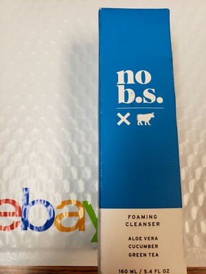 No B.S Foaming Cleanser Aloe Vera Cucumber Green Tea 160 ml
