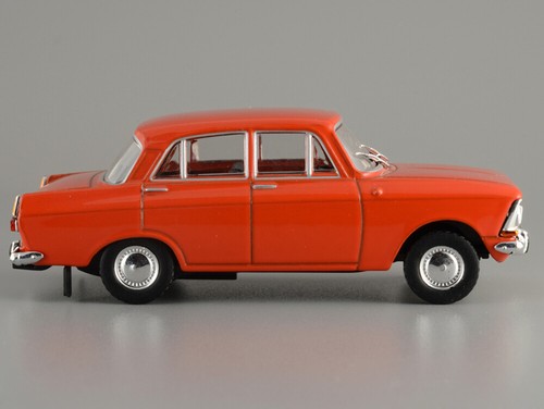 Moskvich-412 Rojo Sedán Soviético URSS 1967 Año 1/43 Escala Coleccionable Mod... - Imagen 4 de 12