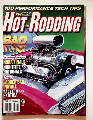 1996 February Popular Hot Rodding Magazine 1932 Chevy Coupe Pro Mod Mustang Hemi