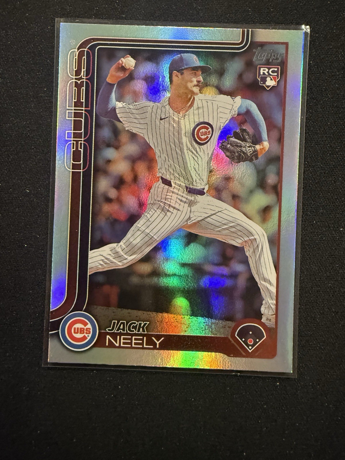 2025 Topps Series 2 Jack Neely Rainbow Foil Parallel RC-478