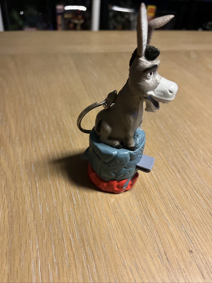 Burger King Shrek Jabber 2001 mandíbula burro llavero juguete de comida para niños 5,5"" Foto 3 de 4