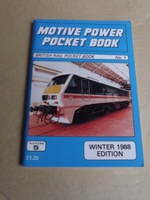 Platform 5 1988 ABC BR Diesel Loco Motive Power Pocket Book Class 37 47 86 33 50
