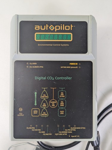 Hydrofarm Autopilot Digital CO2 Hydroponic Controller APCECOD-BNKR-A