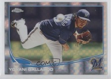 2013 Topps Chrome X-Fractor Yovani Gallardo #13 0l2
